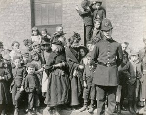 Pohřeb londýnského policisty, 1894
