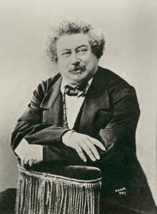 Portrét Alexandre Dumas Père (foto) od Paul Nadar