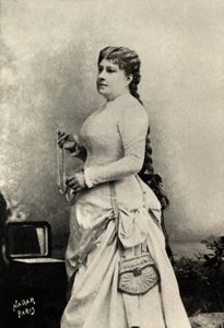 Portrét Marie felix , Miolan , Carvalho (foto)