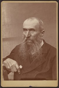 Portrét muže s licousy a vousy od Paul Nadar