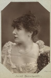 Portrét herečky Sarah Bernhardtové od Paul Nadar