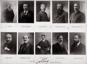 Deset portrétů od Paula Nadara (č/b foto) od Paul Nadar