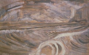 Dymchurch, kolem roku 1921 (olej na plátně) od Paul Nash