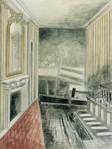 Přístav a pokoj od Paul Nash