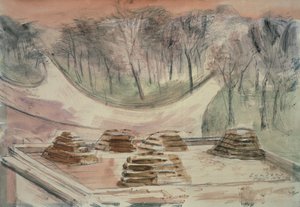 London Park, Marble Arch Defense od Paul Nash