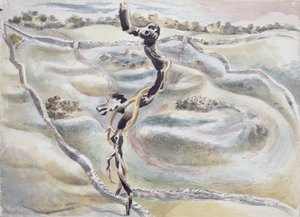 Objekt ve Scarbank od Paul Nash