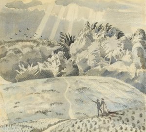 Polní cesta od Paul Nash