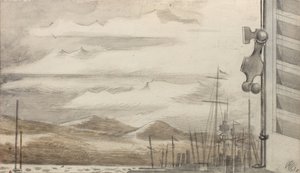 Flotila v Toulonu č. 1 od Paul Nash