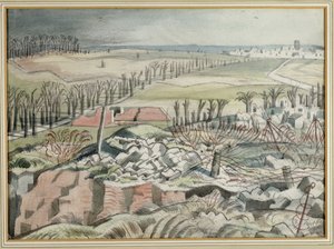 Vimy Ridge od Paul Nash