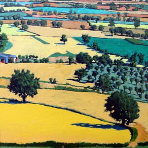 Chase end (akryl na desce) od Paul Powis