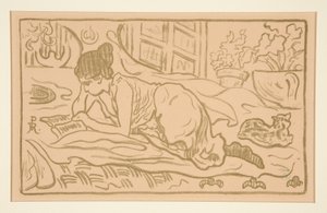 Prodloužená dívka od Paul Elie Ranson