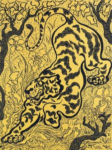 Tygr v džungli od Paul Ranson