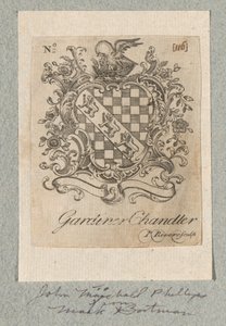 Knihovna Gardinera Chandlera od Paul Revere