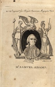 Samuel Adams, 1774 od Paul Revere