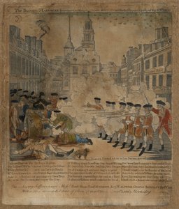 Krvavý masakr od Paul Revere