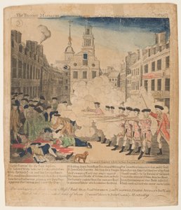 Bostonský masakr, 5. března 1770