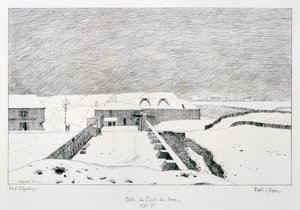 Porte du Point du Jour, obléhání Paříže, 1870-1871.