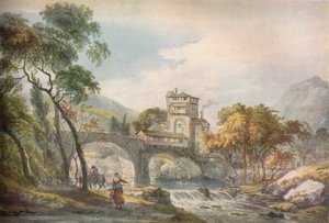 Klasická krajina, c18. století od Paul Sandby