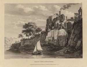 Hrad Chepstow od Paul Sandby