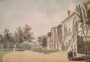 Chiswick House, 1766-1768 od Paul Sandby