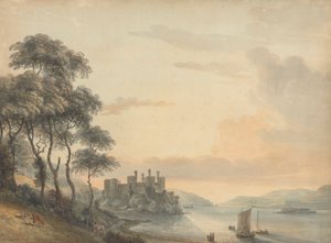 Hrad Conway od Paul Sandby