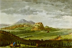 „Edinburgh ze západu, v době Davida Huma“, c1750, 1943. od Paul Sandby