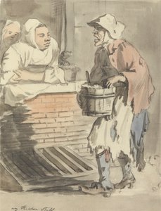 London Cries: "Jakékoliv věci do kuchyně" od Paul Sandby