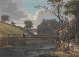 Hrad Roslin, Midlothian od Paul Sandby