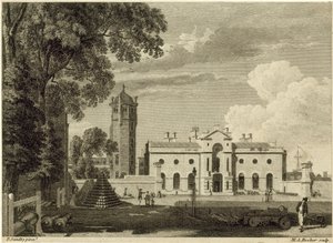 Královská vojenská akademie ve Woolwichi od Paul Sandby