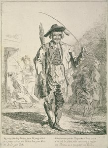 Prodejce tyčinek, Cries of London, 1760 od Paul Sandby