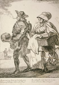 Prodejci dvou lžiček, Cries of London, 1760 od Paul Sandby