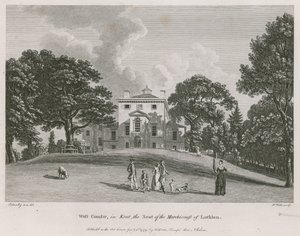 West Combe, v Kentu, sídle markýzy z Lothianu od Paul Sandby