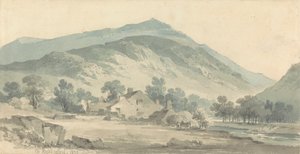Krajina v Beddgelert, Severní Wales