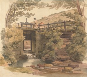 Stavidla poblíž Slough od Paul Sandby Munn