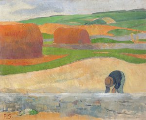 Sběrač mořských řas od Paul Sérusier