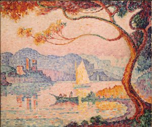 Antibes, Malý přístav od Bacon, 1917 od Paul Signac