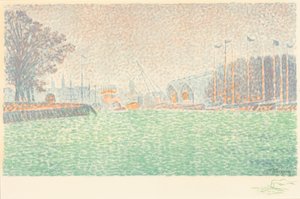 Ve Flushingu od Paul Signac