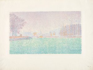 Ve Flushingu od Paul Signac