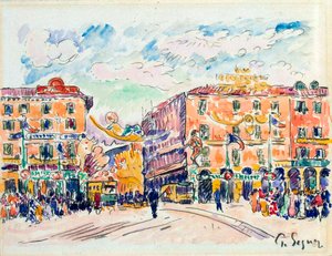 Městské náměstí, c1925. od Paul Signac