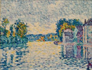 Seina u Samois od Paul Signac