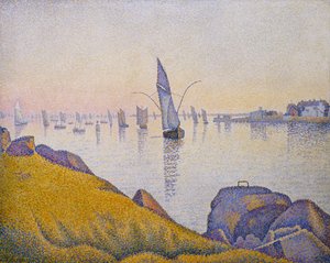 Večerní klid, Concarneau, Opus 220 (Allegro Maestoso) od Paul Signac