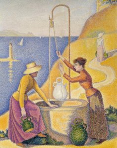 Ženy u studny (Opus 238) od Paul Signac