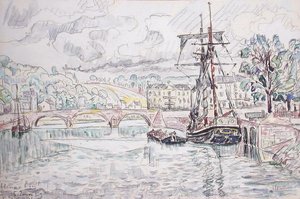 Hennebont od Paul Signac