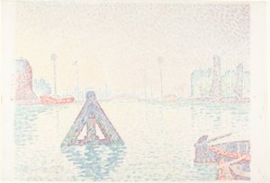 V Holandsku - Bójka od Paul Signac