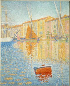 Červená bójka od Paul Signac