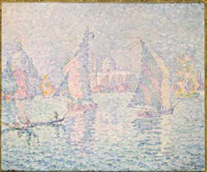 Zelená mlha, Benátky od Paul Signac