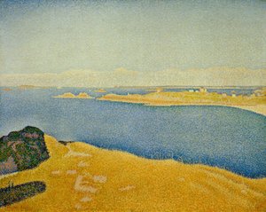 Moře, Saint-Briac. Guerinská garda. Saint-Lunaire (Opus 2 od Paul Signac