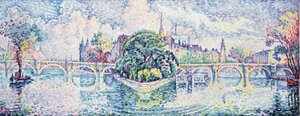 Zahrada Vert-Galant, c. 1928 od Paul Signac