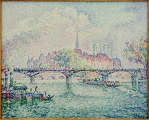 Pont des Arts (Der Pont des Arts) od Paul Signac