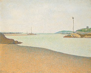 Beacons, Saint-Briac, 1890 od Paul Signac